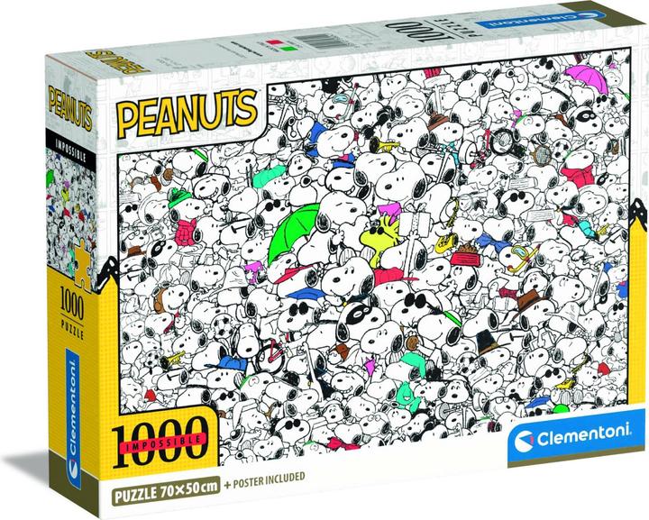 Produktbild Clementoni Peanuts Snoopy (1000 Teile)