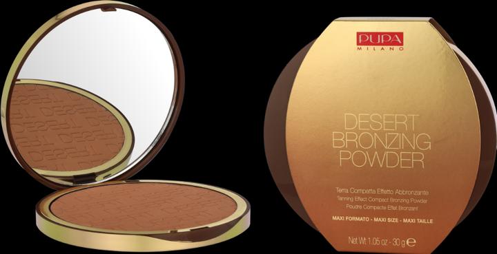 Actual product image Pupa Milano Pupa - Desert Bronzing Powder Bronzer 005 Light Sun Matt 30G (005, Bronzer, 30 g)