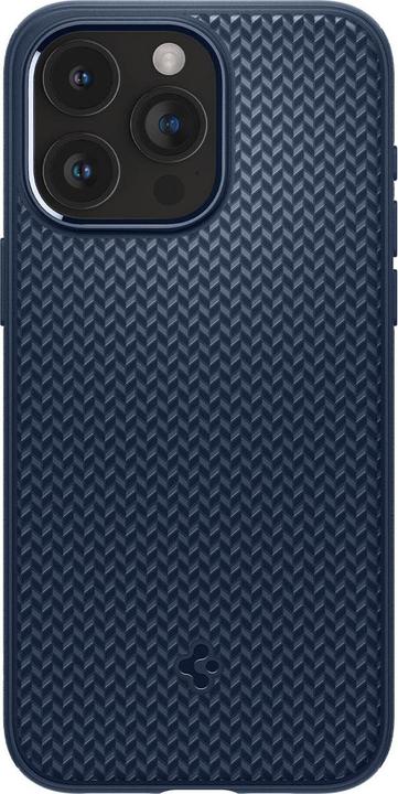 Actual product image Spigen Mag Armor iPhone 15 Pro 6.1" MagSafe granatowy/navy blue (Apple iPhone 15 Pro)