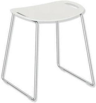 Hewi Duschhocker Gest ES ma geschli Sitzfläche signalweiss (150 kg)