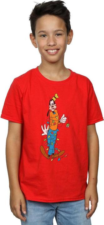Immagine prodotto Disney Goofy Christmas Lights Maglietta Ragazzi (152, 158)