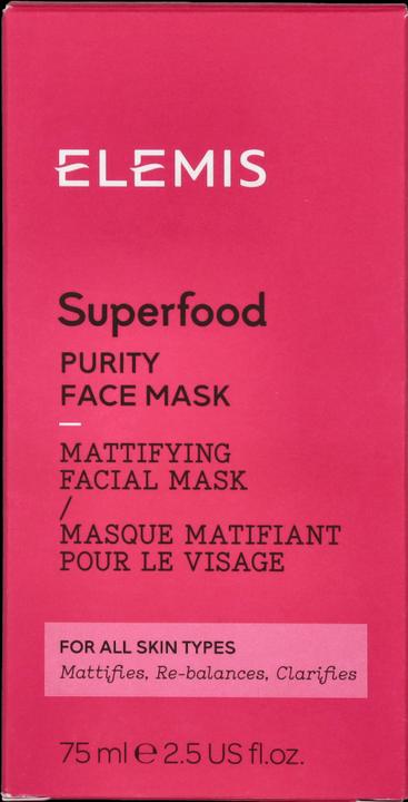 Image du produit Elemis Masque visage Superfood Purity (75 ml)