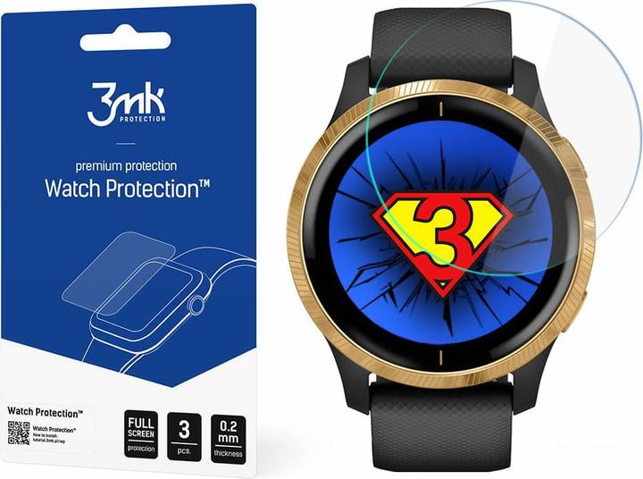 Actual product image 3MK protective film Watch Protection ARC for Garmin Venu