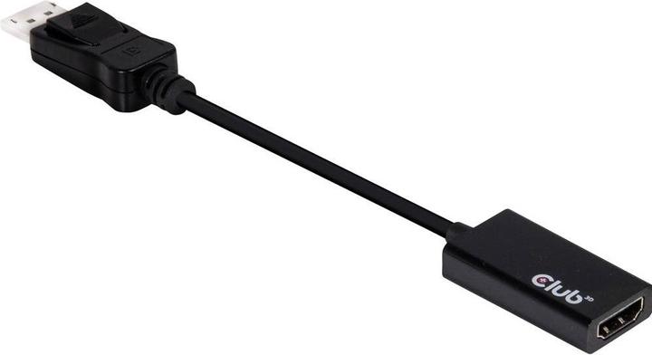 Actual product image Club 3D DisplayPort – HDMI (0.20 m, HDMI, DisplayPort)