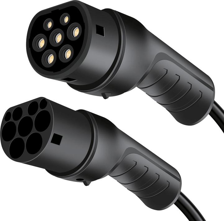 Produktbild LogiLink E-Auto-Ladekabel (Typ 2, 22 kW, 32 A, 7.50 m)