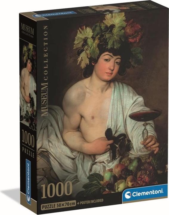 Image du produit Clementoni Puzzle 1000 Musée Caravaggio, Bacchus