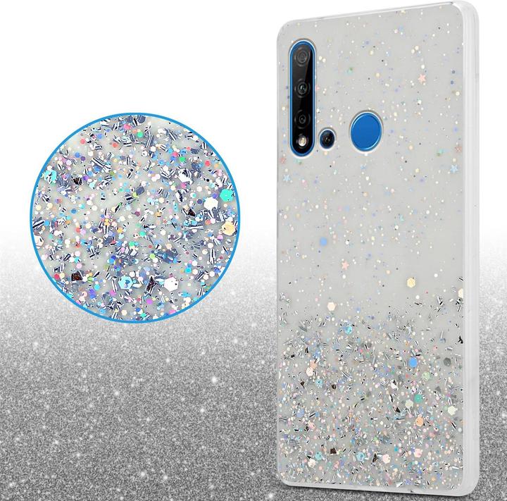 Image du produit Cadorabo Couverture TPU paillettes scintillantes (Huawei Nova 5i, Huawei P20 Lite (2019))