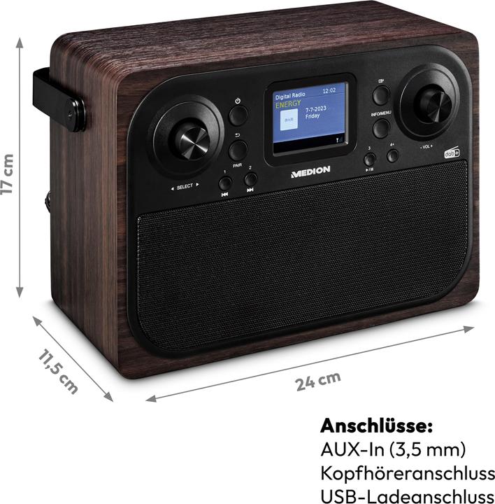 Immagine prodotto Medion Vita P66700 (DAB, FM, PLL, Bluetooth)
