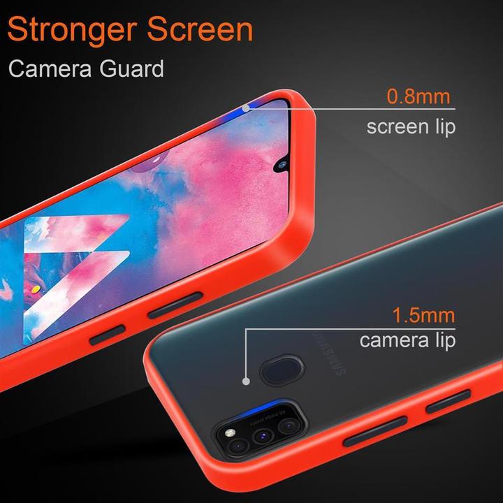 Actual product image Cadorabo Hybrid Matt Cover (Samsung Galaxy M21, Samsung Galaxy M30s)
