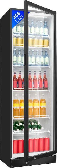 Bomann Glastürkühlschrank (347 l)