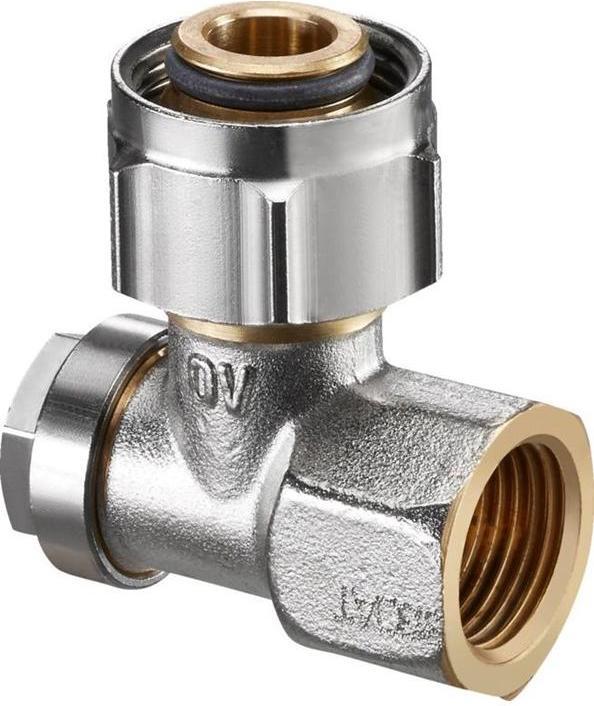 Produktbild Oventrop OV Absperrwinkelverschraubung Combi 3 mit Überwurfmutter 3/4Zoll ÜMx3/4Zoll AG