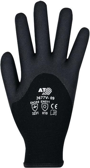 Produktbild Asatex Kälteschutzhandschuhe Grösse 9 schwarz EN 388, EN 511 PSA-Kategorie II (9)