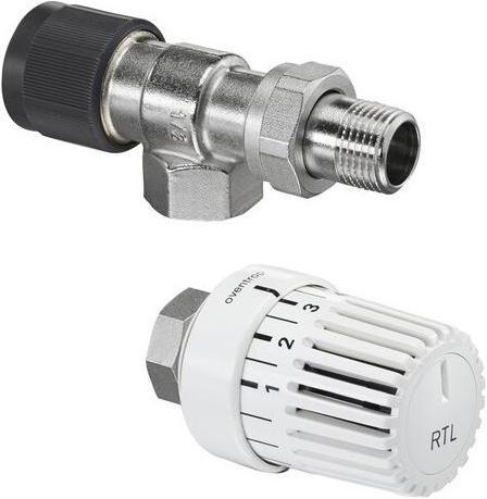 Actual product image Oventrop OV Return temperature limiter set Uni RTLH, return axial DN 15
