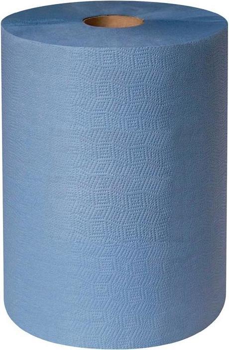 Produktbild Profix Putztuch handy plus L380xB360ca. mm blau 2-lagig, perforiert (2 x)