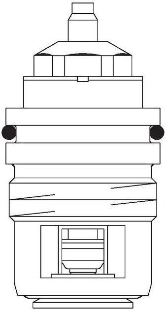 Actual product image Oventrop OV valve insert series AV6/RFV6 for valves M 30x1.0-1998 DN 10-20