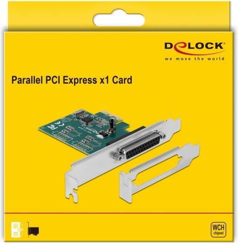 Immagine prodotto Delock PCI E x1 1.1, 1x DB25, WCH382L