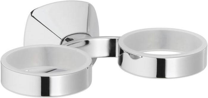 Keuco Double holder CITY 2 loose chrome-plated chrome-plated