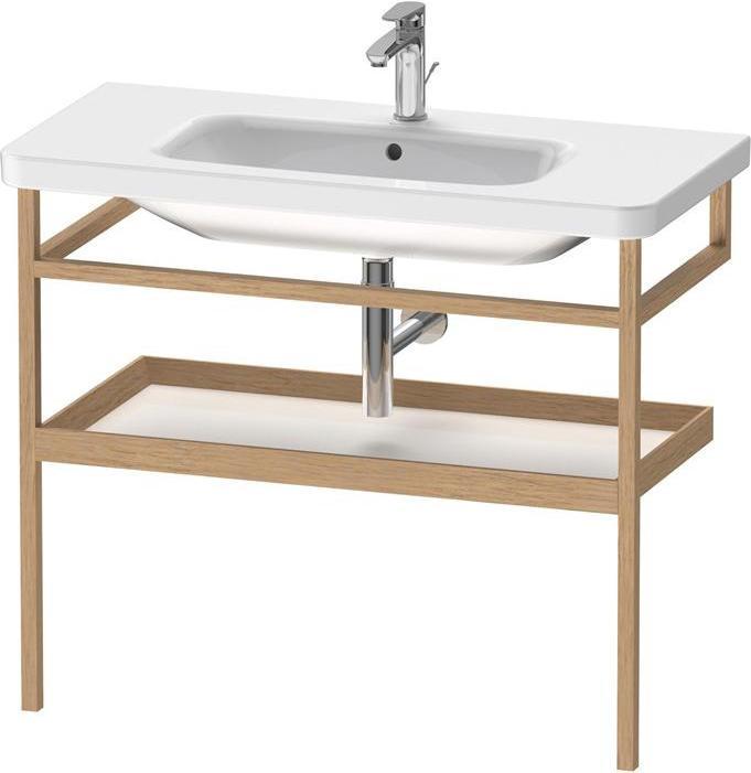 Produktbild Duravit Handtuchhalter DURASTYLE 440x940mm m Abl. we hochglanz/eiche mass