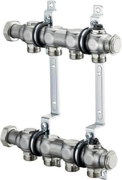 Actual product image Oventrop OV Stainless steel manifold Multidis SH f radiator connection G 3/4inch AG 6 Kre