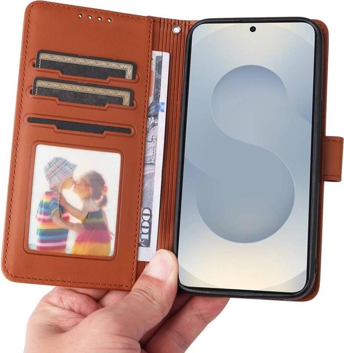 Actual product image Cover-Discount Galaxy S25 Edge - Teilbare Brieftasche 2-in-1 Handyhülle (Samsung Galaxy S25 Edge)