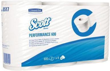 Scott Sports Papier hygiénique PERFORMANCE Nombre de couches : 2 couches Matériau du papier hygiénique : (1 x)