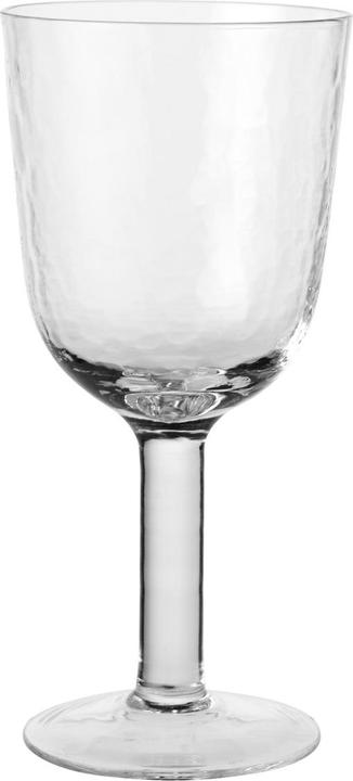 Produktbild Broste Copenhagen Hammered Rotweingläser klar 0,4l 4er Set (40 cl, 4 Gläser, Rotweingläser)