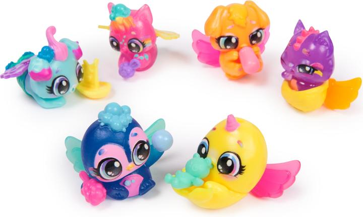 Actual product image Hatchimals Alive Neon Rainbow