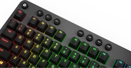 Produktbild Lenovo Legion K500 Tastatur USB QWERTY US Englisch (US, Kabelgebunden)