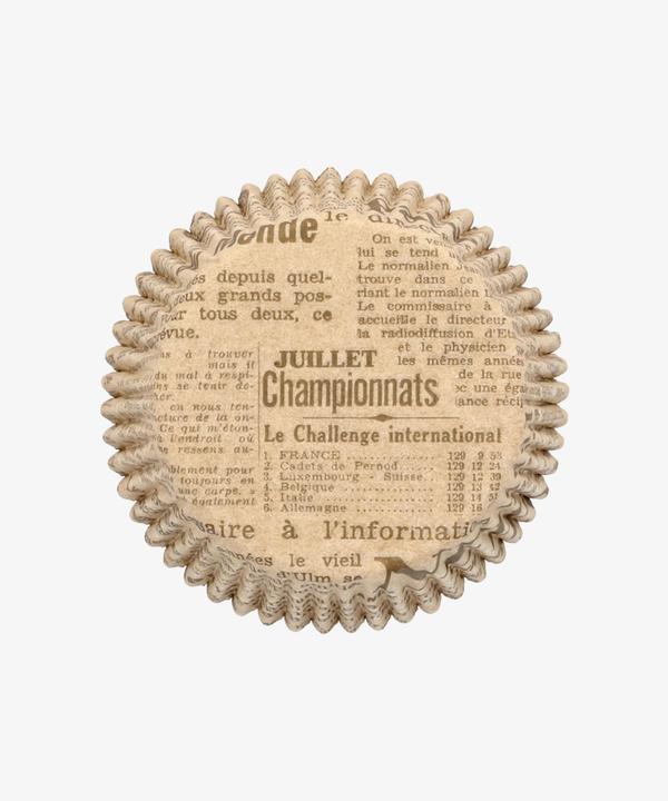 Actual product image Birkmann Kraft Paper Shapes Newspaper 75 pieces ø 7 cm (7 cm)