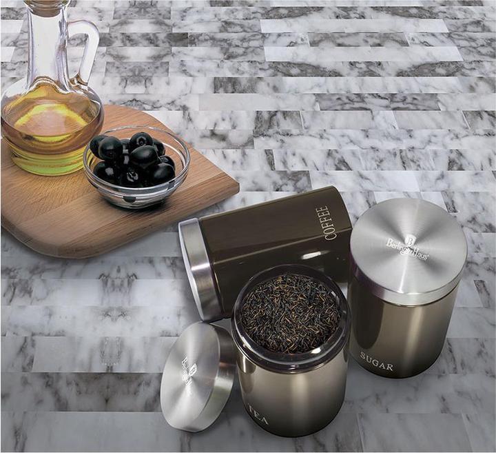 Produktbild BerlingerHaus 3-teiliges Kanister set Metall