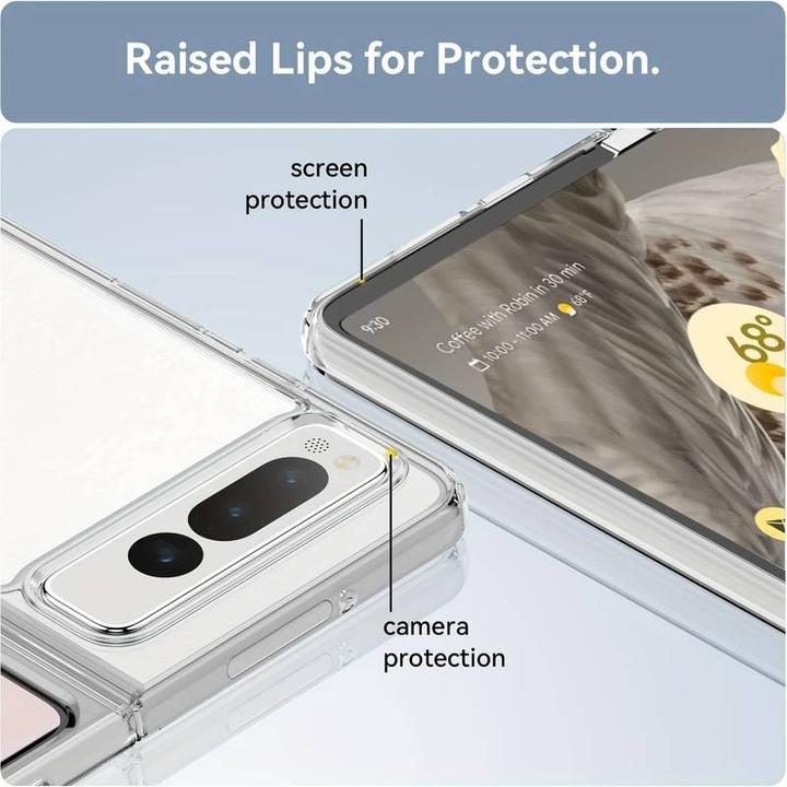 Produktbild PhoneLook Hülle Gummi Silikon Gel Simple Super Clear flexibel (Google Pixel Fold)