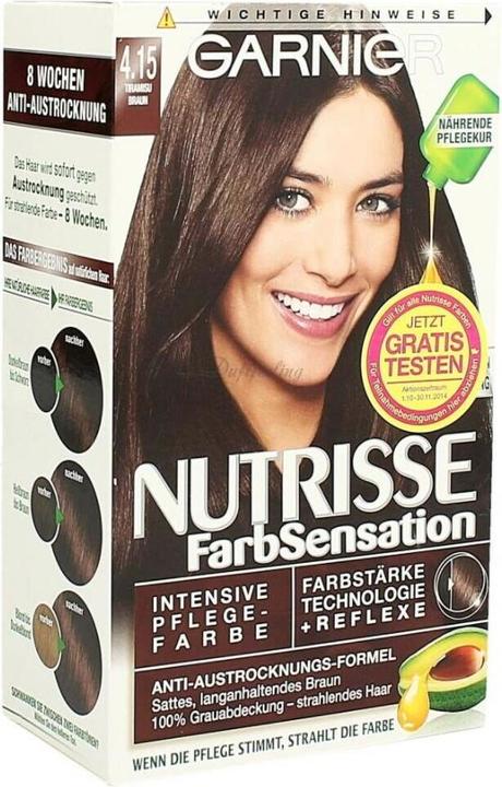 Actual product image Pierre Fabre Garnier Nutionse, 4.15 Tiramisu, hair dye