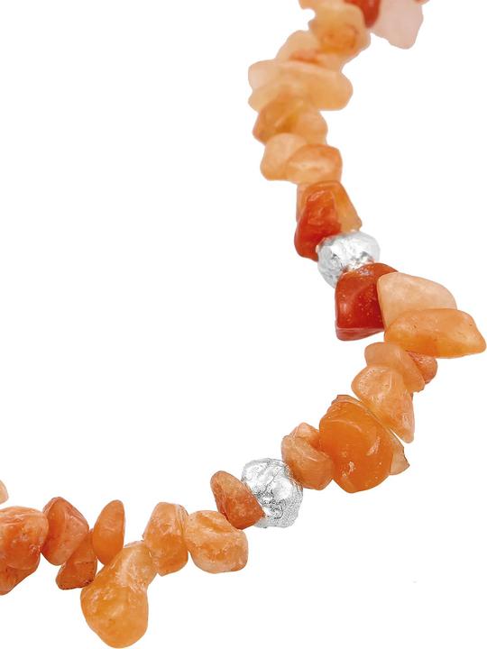 Actual product image Elli Gemstone necklace (Plastic, 925 sterling silver, Aventurine, 40 cm)