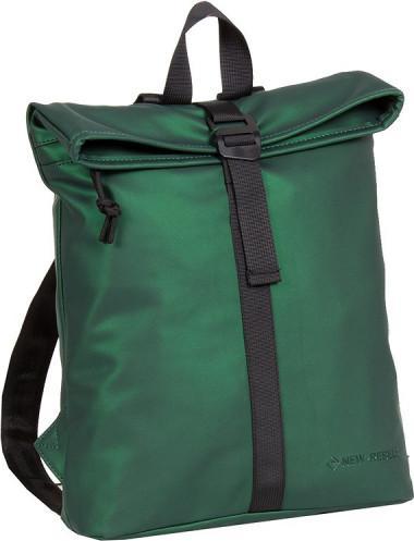 Actual product image New Rebels Mart - Los Angeles Rolltop Backpack MetGreen