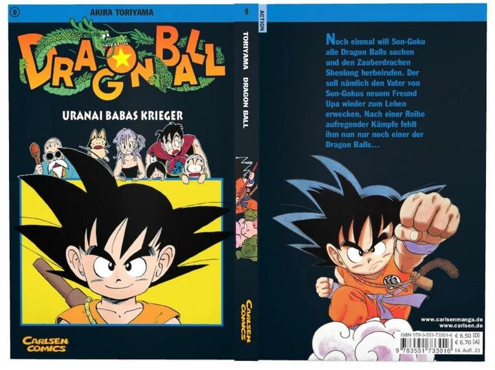 Immagine prodotto Dragon Ball, Band 9 (Tedesco, Akira Toriyama, 2001)
