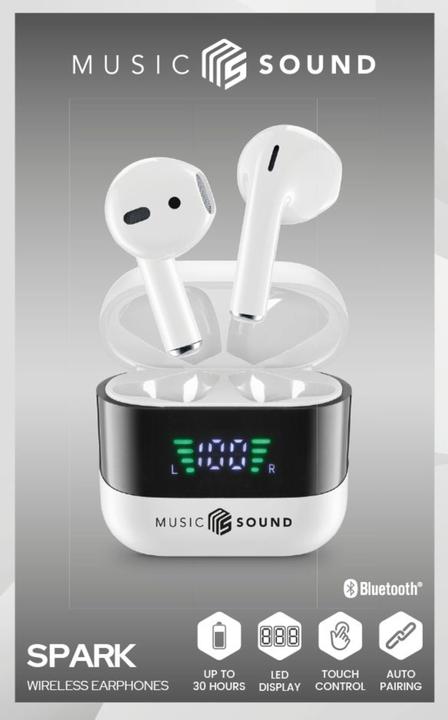 Immagine prodotto Music Sound Btmstwssparkw (Nessuna soppressione del rumore, 6 h, Senza fili)