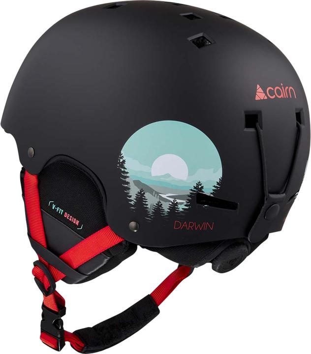 Image du produit Cairn Darwin Mat Black Ride schwarz-rot (51 - 52 cm, M)