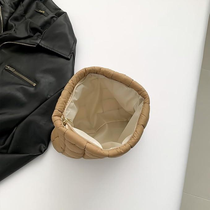 Image du produit Only-Bags.Store Sac cosmétique Sac cosmétique matelassé Sac de rangement Sac cosmétique Grand sac cosmétique