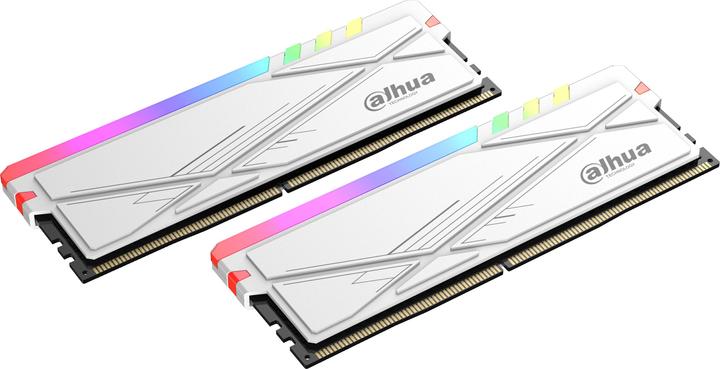 Actual product image Dahua DDR4 PC3600 16GB (2x8) C600 Series RGB White (2 x 8GB, 3600 MHz, DDR4-RAM, DIMM)