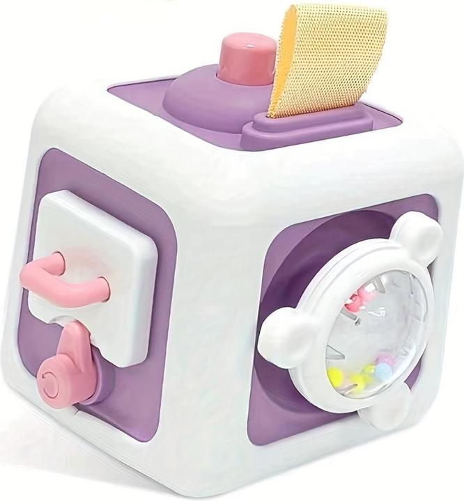 Image du produit Activity Board Activité du tout-petit Busy Cube - Jouets de développement sensoriel et de motricité fine, éducatif