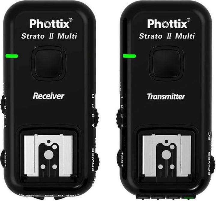 Phottix Strato II Multi 5 in 1 Trigger Set, Canon (Adattatore per unità flash)