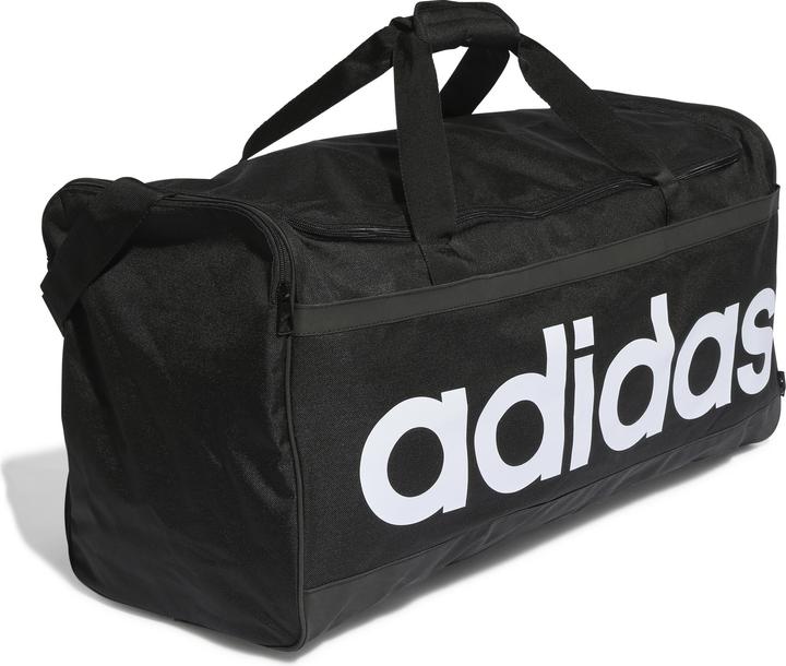 Immagine prodotto adidas Borsone Lineare L, Nero/Bianco Nero/Bianco (63 l)
