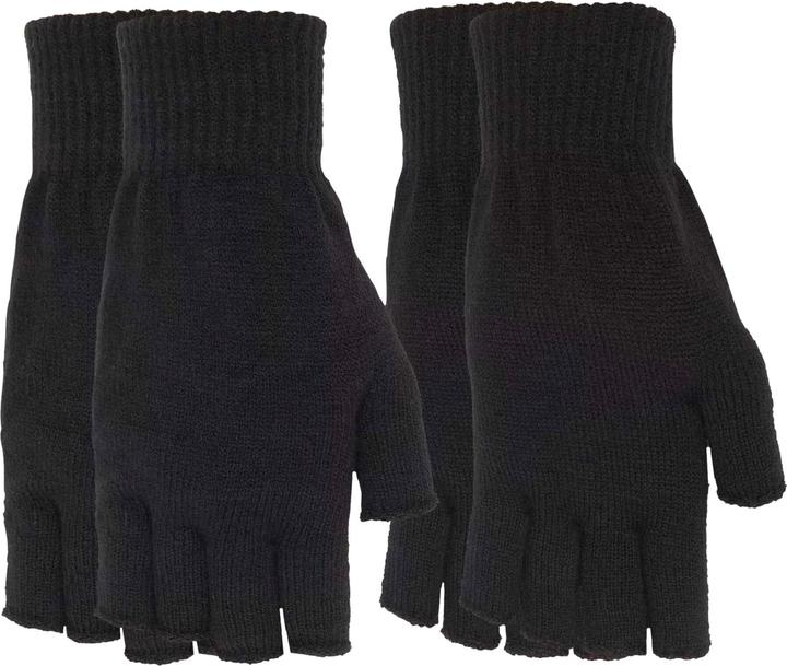 Urban Classics Half Finger Gloves 2-Pack