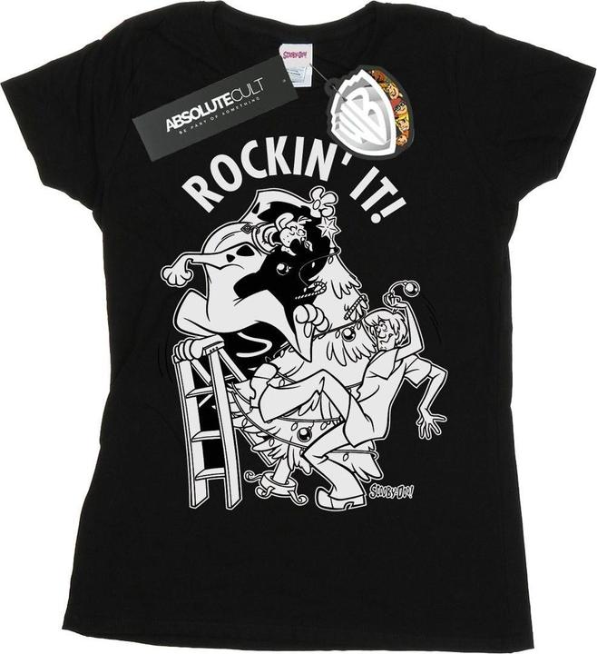 Image du produit Scooby Doo - T-shirt ROCKIN' IT CHRISTMAS - Femme (XL)