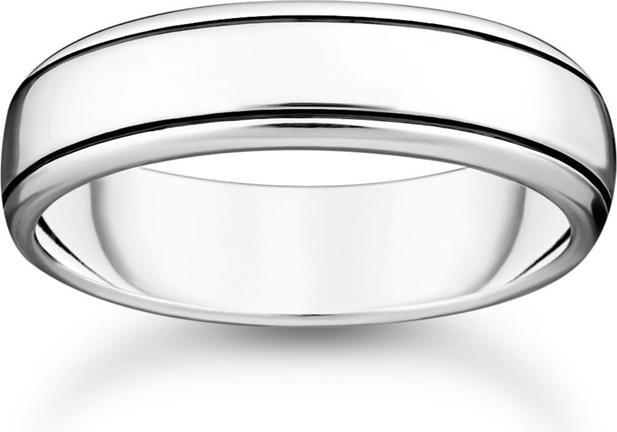 Thomas Sabo Ring mit Linien Silber