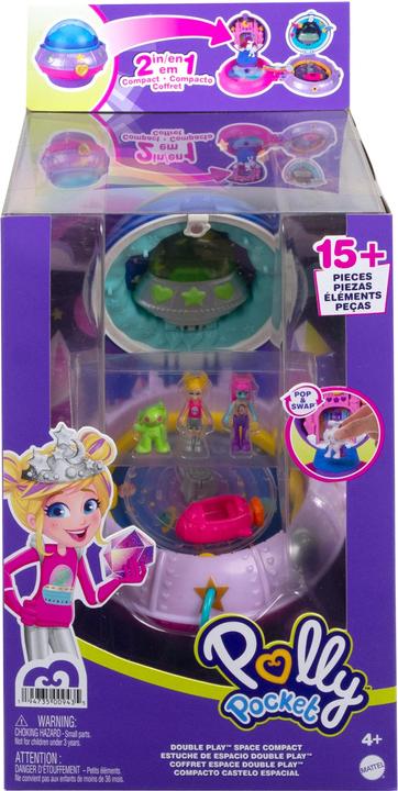 Immagine prodotto Polly Pocket BORSETTA DOPPIA SFERA UFO Spaziale Cofanetto