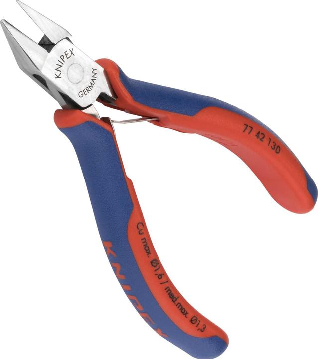 Image du produit Knipex Pinces coupantes latérales pour l'électronique (130 mm)