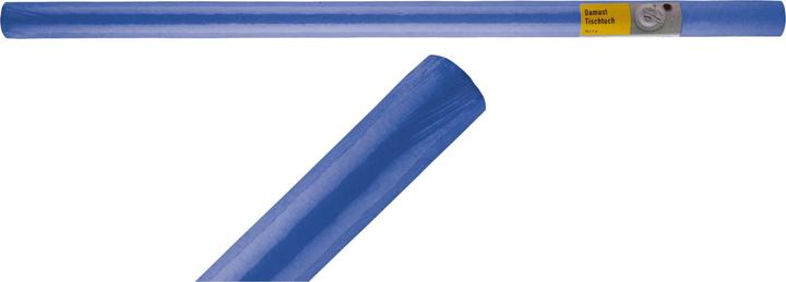 Produktbild Idena Damast Tischtuch 1x10m Rolle dunkelblau
