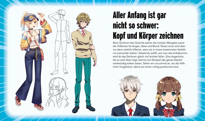 Image du produit 100 Manga-Figuren zeichnen (Allemand, Christopher Hart, 2023)