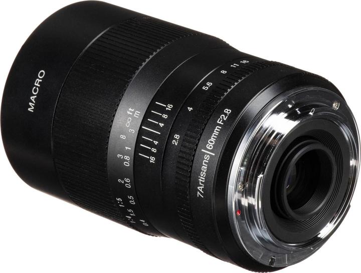 Immagine prodotto 7artisans 60 mm F2.8 Macro EOS M (Canon EF-M, APS-C / DX)